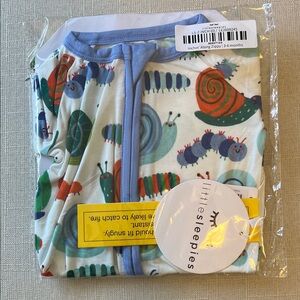 Little Sleepies Inchin Along Zippy 3-6 Months